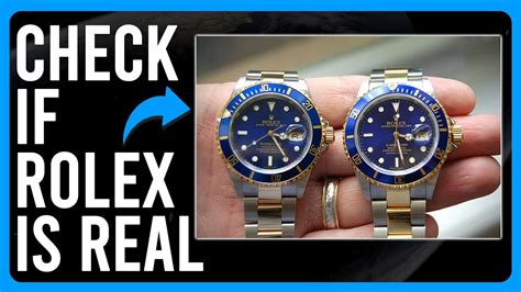 ver si rolex es real.